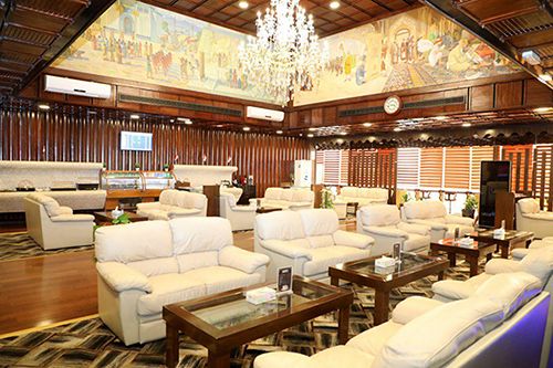 VIP terminal lounge seating